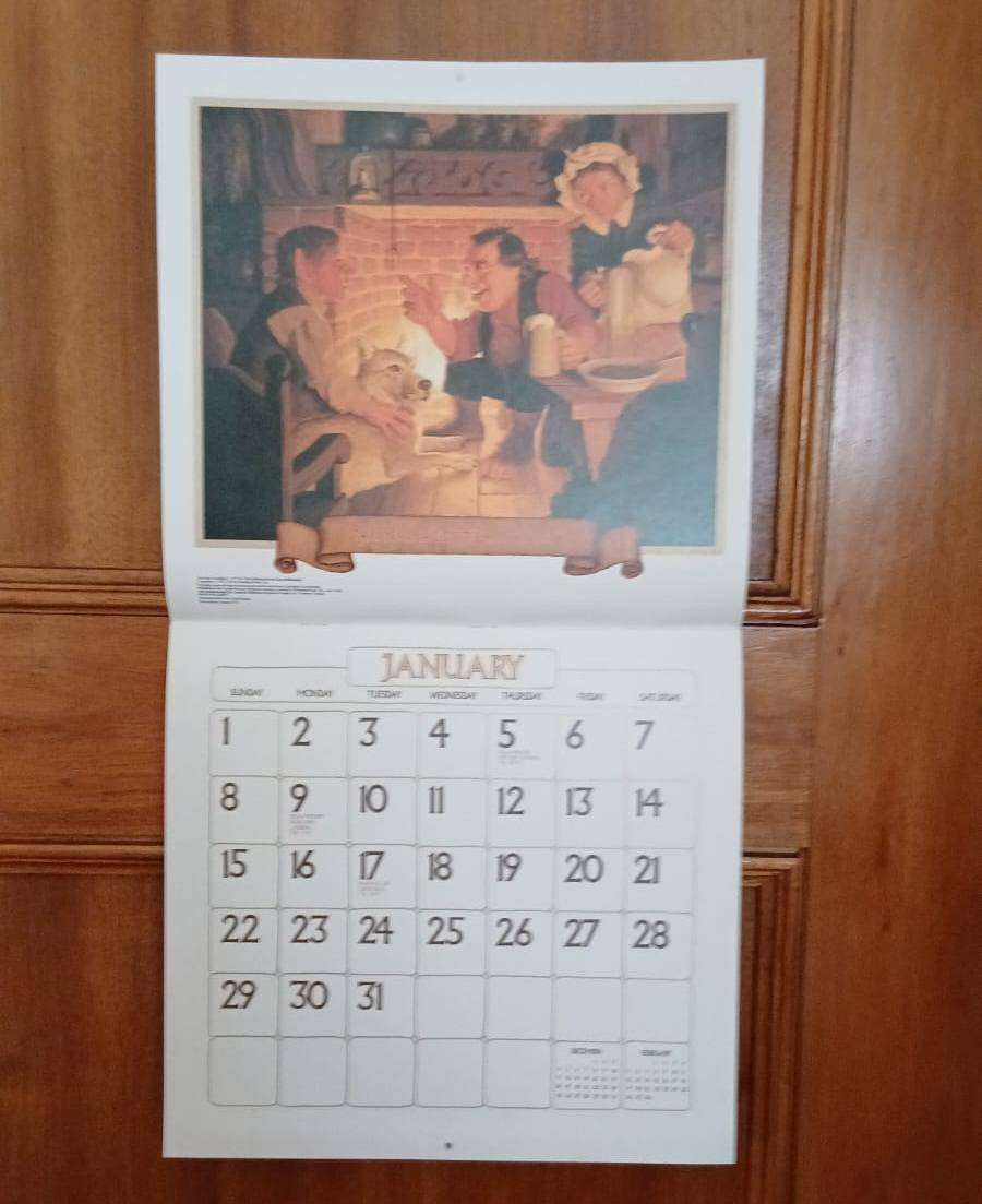 1978 J.R.R. Tolkien Calendar Complete Hildebrandt Collector Edition