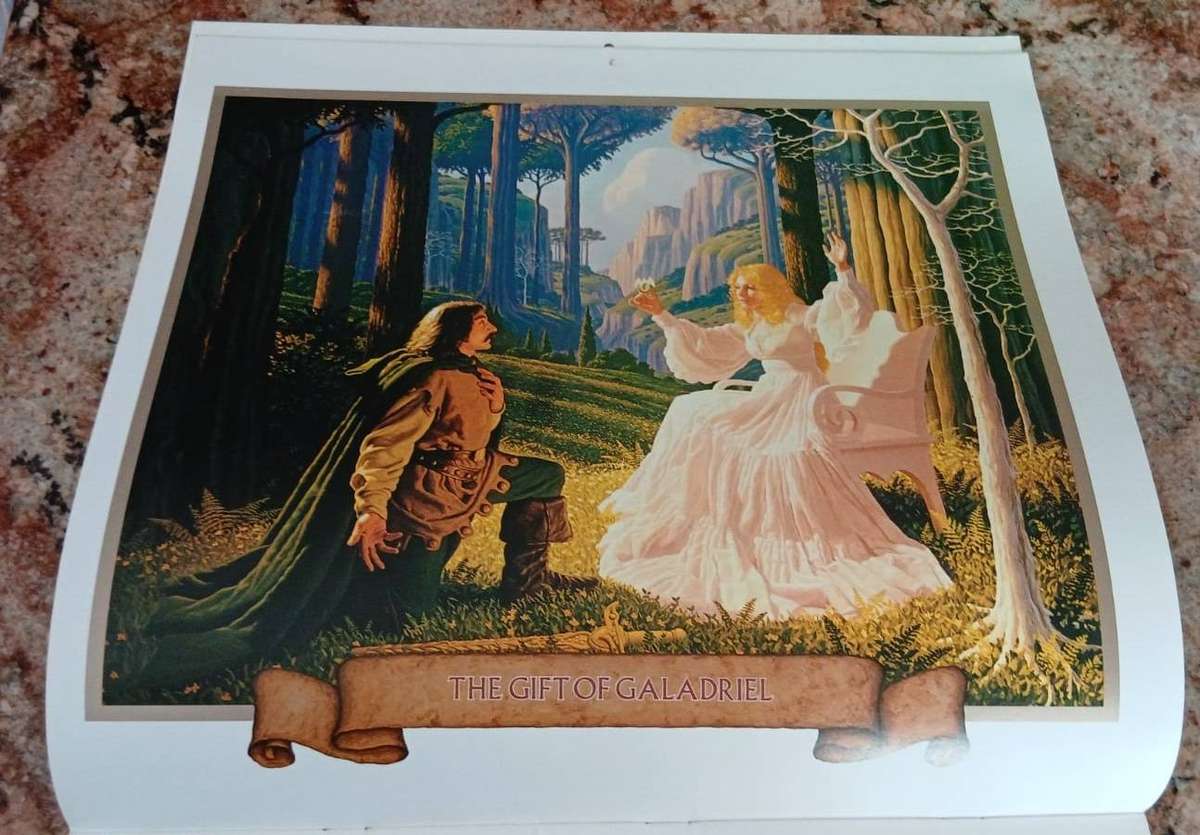 1978 J.R.R. Tolkien Calendar Complete Hildebrandt Collector Edition