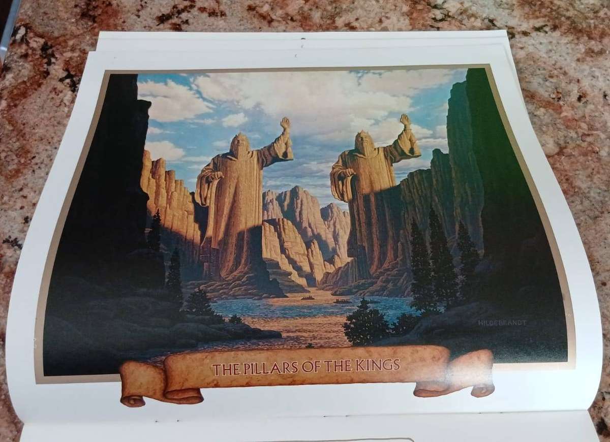 1978 J.R.R. Tolkien Calendar Complete Hildebrandt Collector Edition