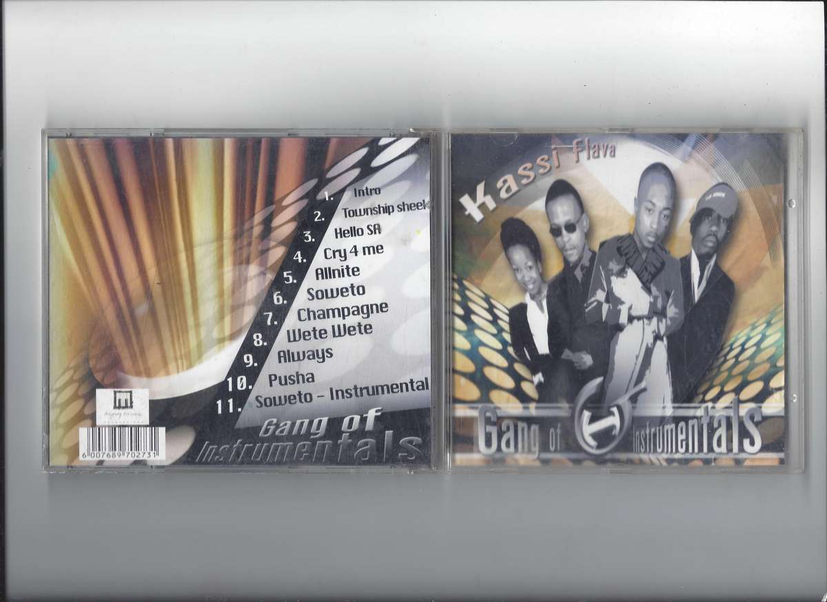 Gang Of Instrumentals  Kassi Flava CD Style: House, Kwaito