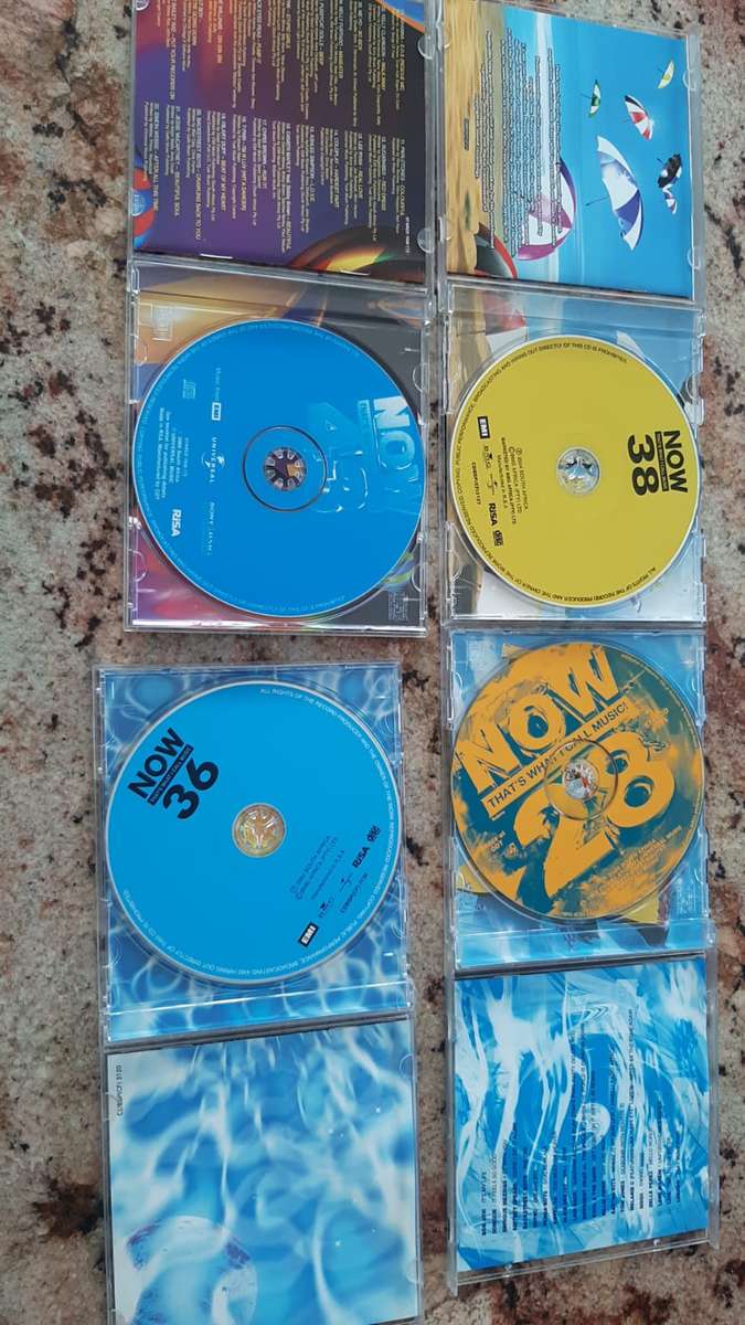 4 x CD Combo Now That's What I Call Music no's 28,36,38 & 43