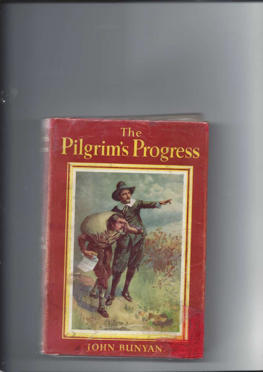 The Pilgrams Progress - John Bunyan - 1956 hardcover reprint -rare find- Lutterworth Press London