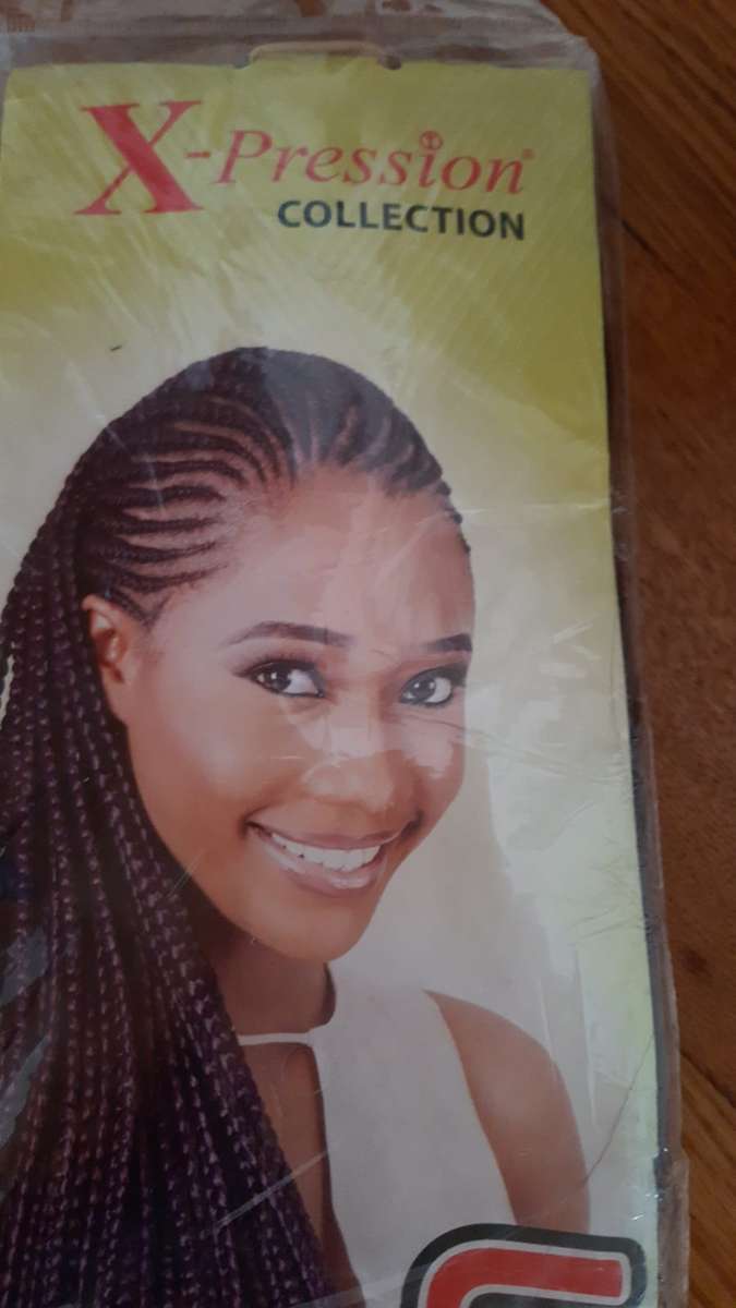 X-Pression Ultra Braid 1 82" made with 100% Kanekalon Fiber X-pression Ultra Braid, a high-quality