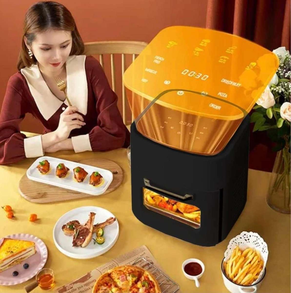 Digimark Airfryer 15L +Free 50pcs Airfryer Liners
