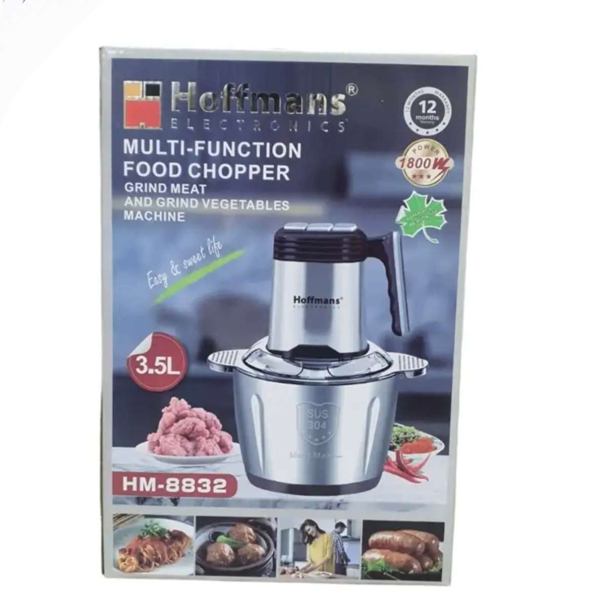 Hoffmans-Multi-Function Food Chopper 3.5L