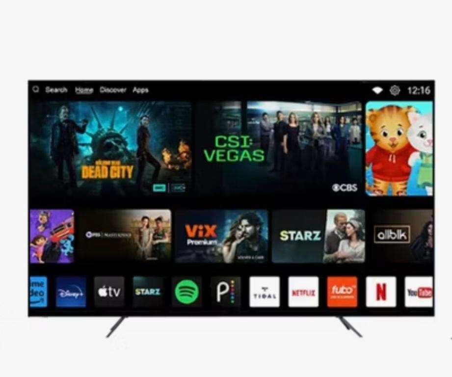 Hirano 55" Smart TV HRN-5F55 Free TV Wall Mount+Free Smartwatch