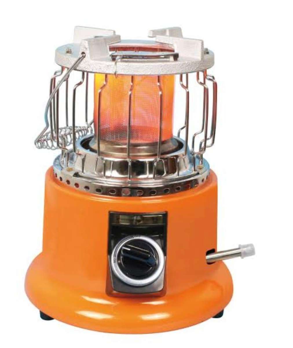 2 in 1 portable gas heater / stove