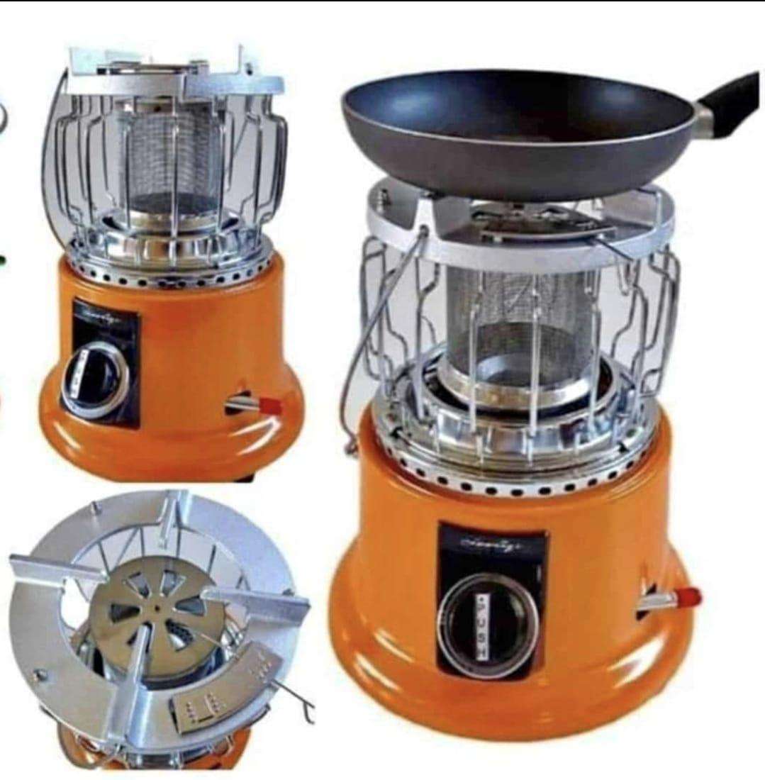 2 in 1 portable gas heater / stove