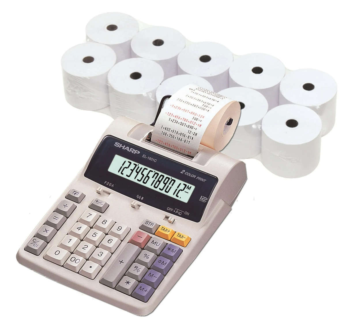 Cash Register Rolls - Bond Till Rolls - 57 x 57mm (Pack of 10)