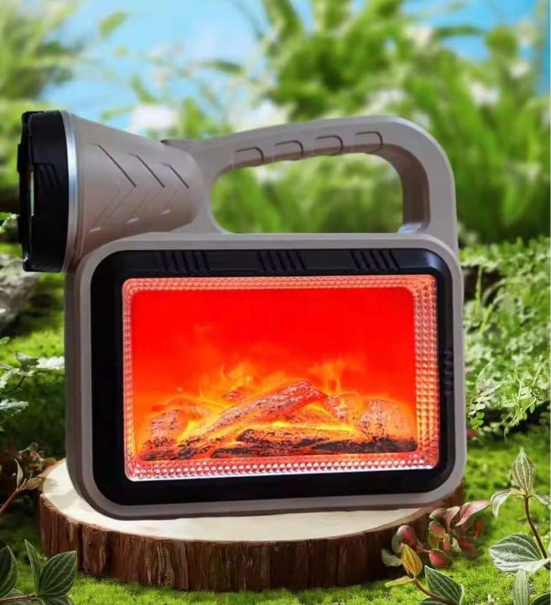 2024 Newest Multifunction Solar Type-c Charging With Power Display Tail LED on USB OutpuT
