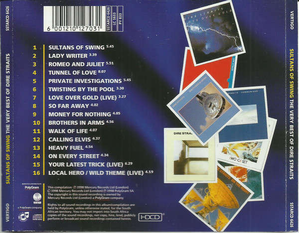 CD - Dire Straits - Sultans Of Swing (The Very Best Of Dire Straits)