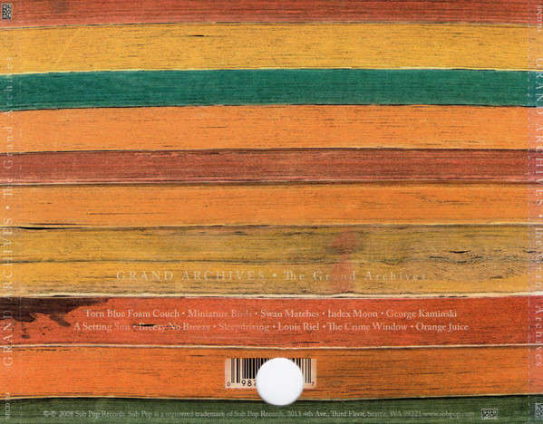 CD - Grand Archives - The Grand Archives