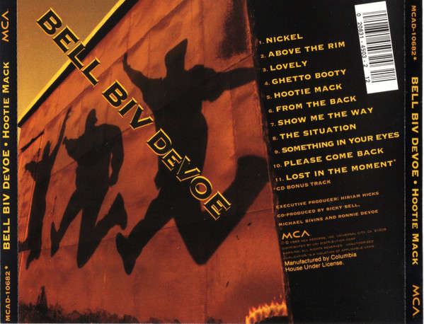 CD - Bell Biv Devoe - Hootie Mack - MCAD-10682