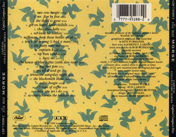 CD - Ella Mae Morse  Capitol Collectors Series