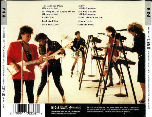 CD - Klymaxx - The Best Of Klymaxx