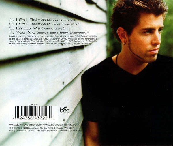 CD - Jeremy Camp - I Still Believe (New Sealed)