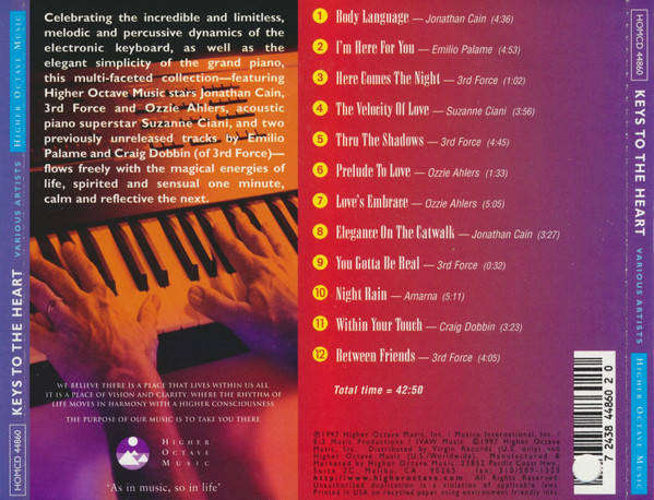 CD - Various - Keys To The Heart