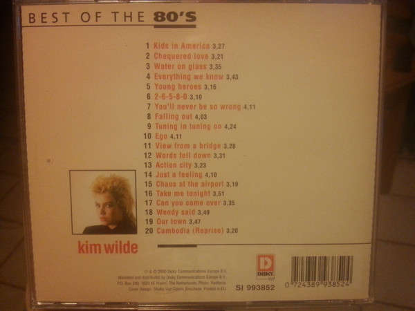 CD - Best of The 80's Kim Wilde (New Sealed)