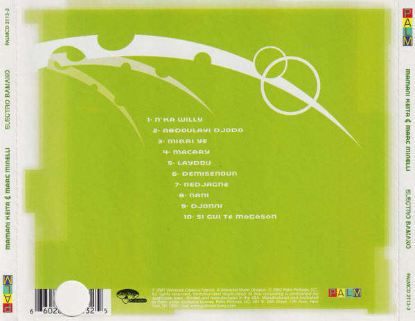 CD - Mamani Keita & Marc Minelli - Electro Bamako