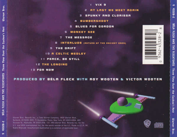 CD - Béla Fleck And The Flecktones - Three Flew Over The Cuckoo's Nest