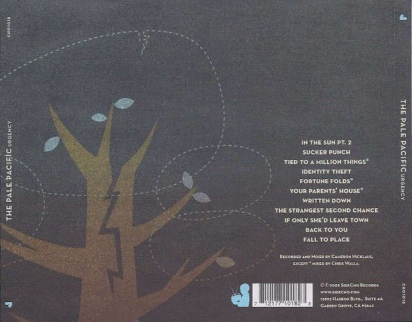 CD - The Pale Pacific - Urgency