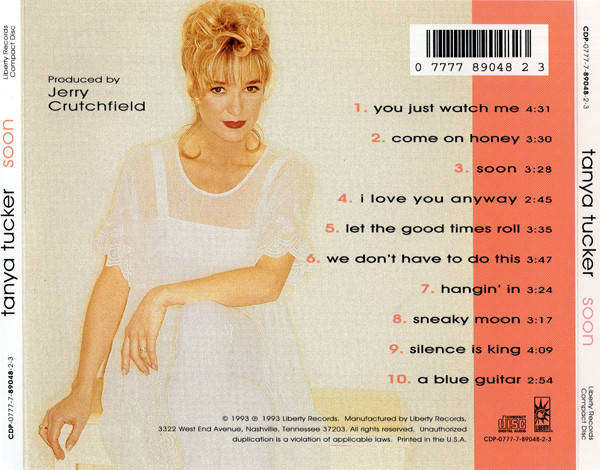 CD - Tanya Tucker - Soon