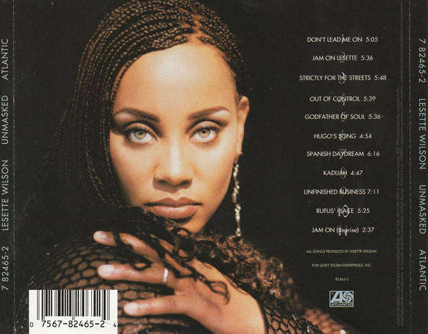 CD - Lesette Wilson - Unmasked