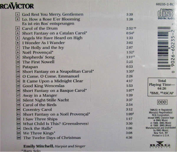 CD - Emily Mitchell - The Holly And The Ivy