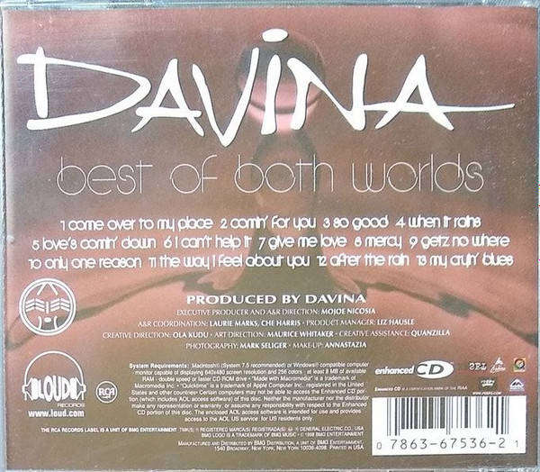 CD - Davina - Best Of Both Worlds