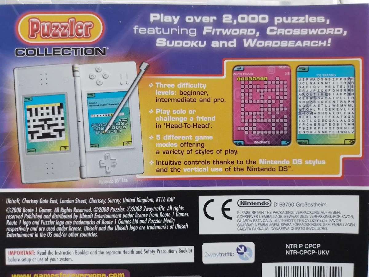 Nintendo DS - Puzzler Collection