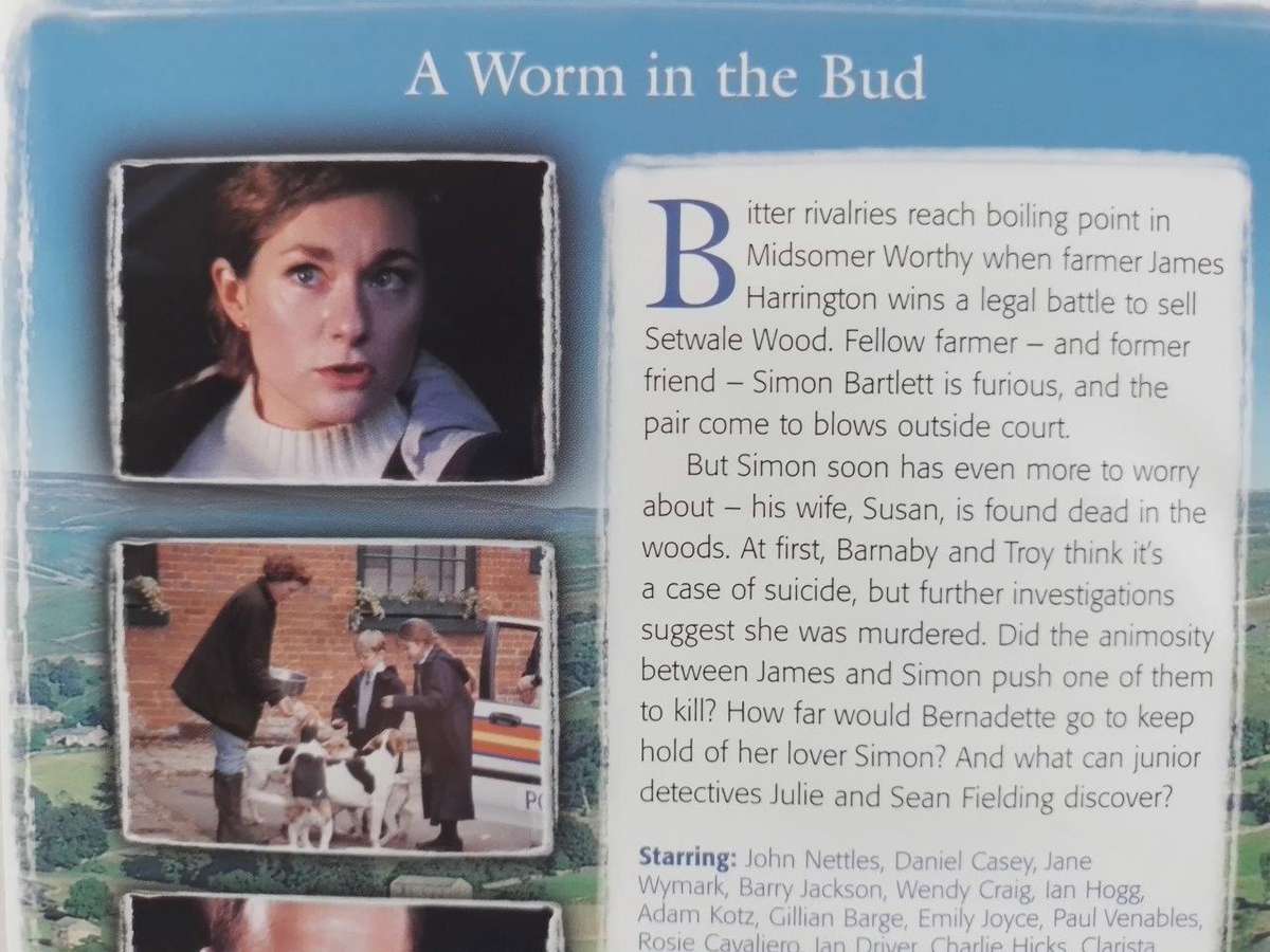 DVD - Midsomer Murders - No 21 A Worm in the Bud