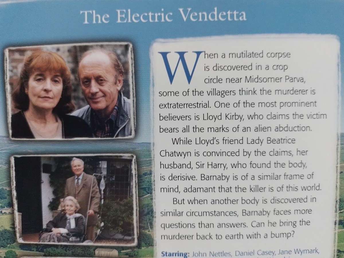 DVD - Midsomer Murders - No 16 The Electric Vendetta