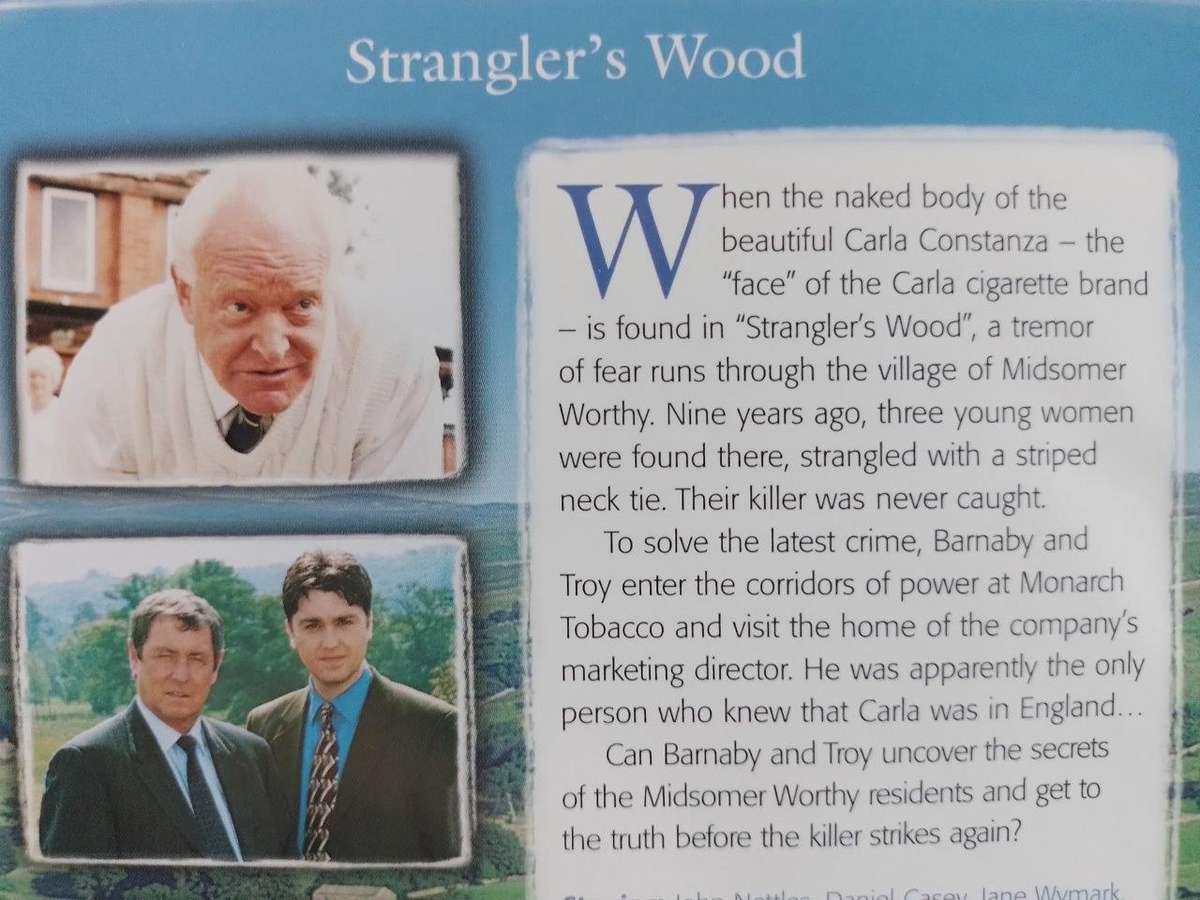 DVD - Midsomer Murders - No 7 Strangler's Wood
