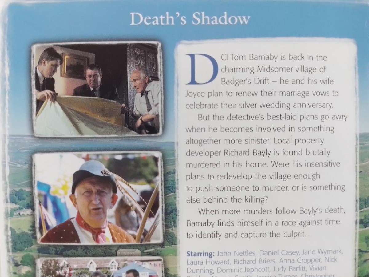 DVD - Midsomer Murders - No 6 Death's Shadow
