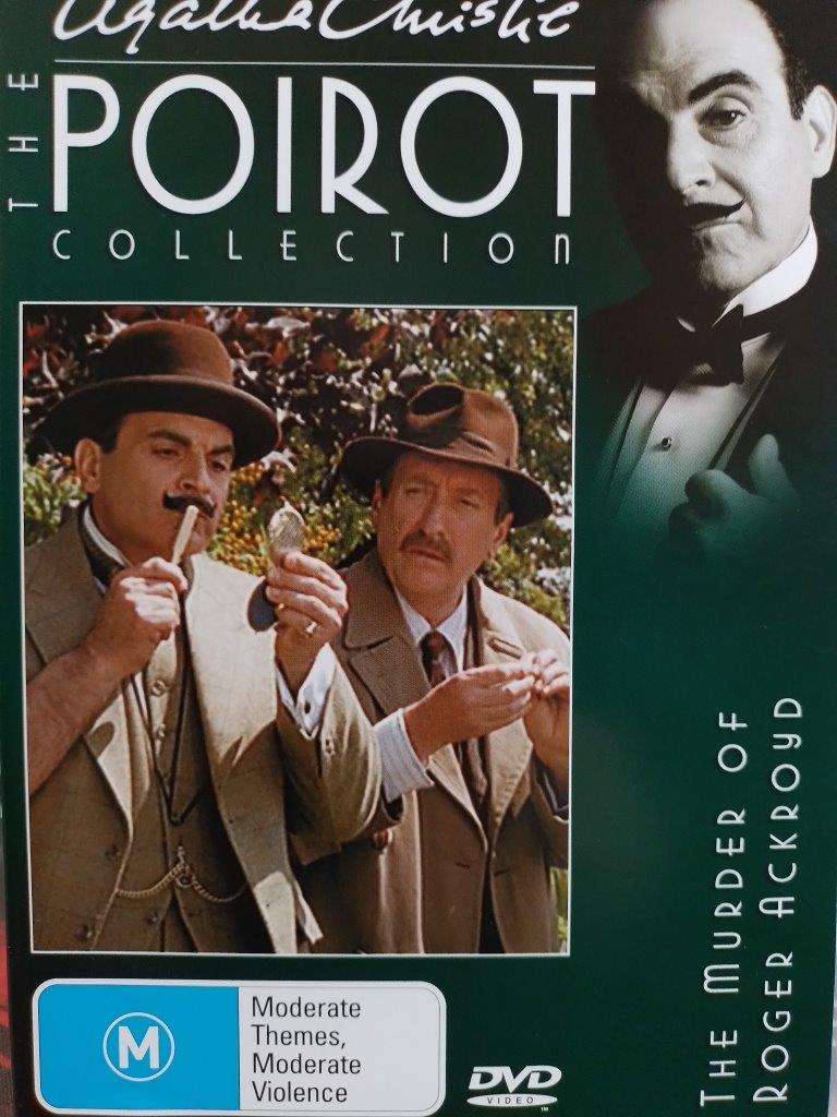DVD - Poirot - No 12 - The Murder Of Roger Ackroyd - Agatha Christie