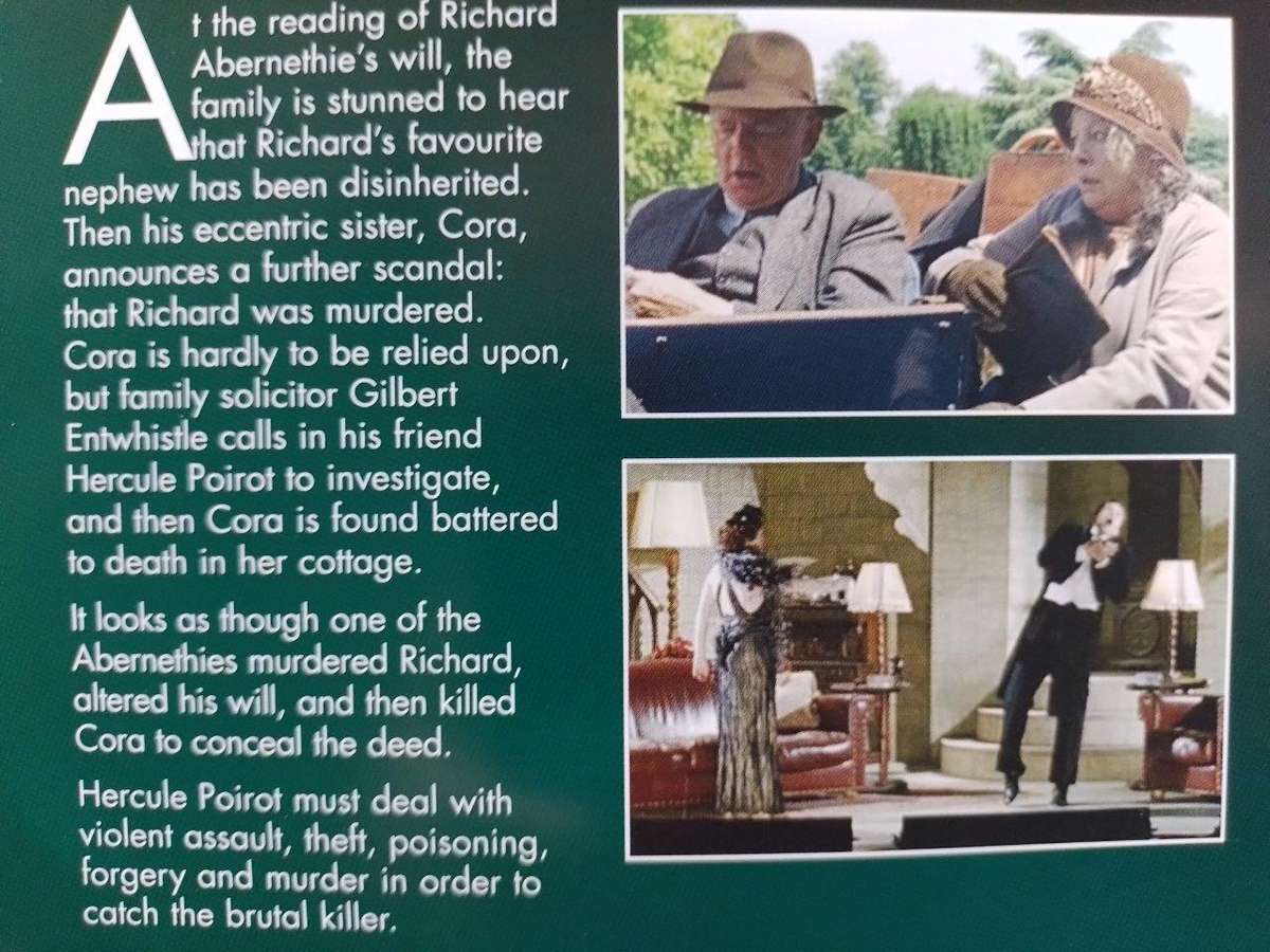 DVD - Poirot - No 20 - After The Funeral - Agatha Christie