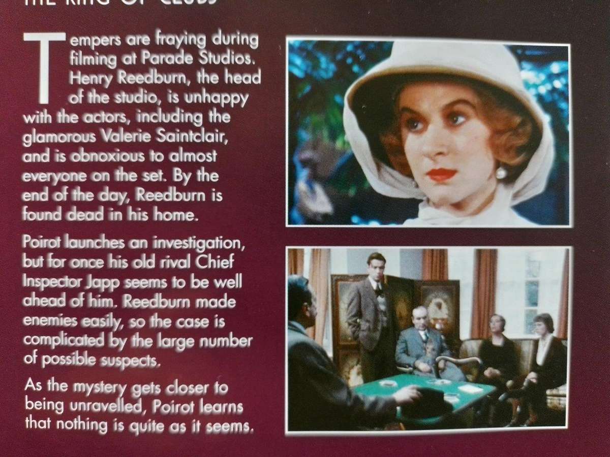 DVD - Poirot - No 25 - The King of Clubs - Agatha Christie