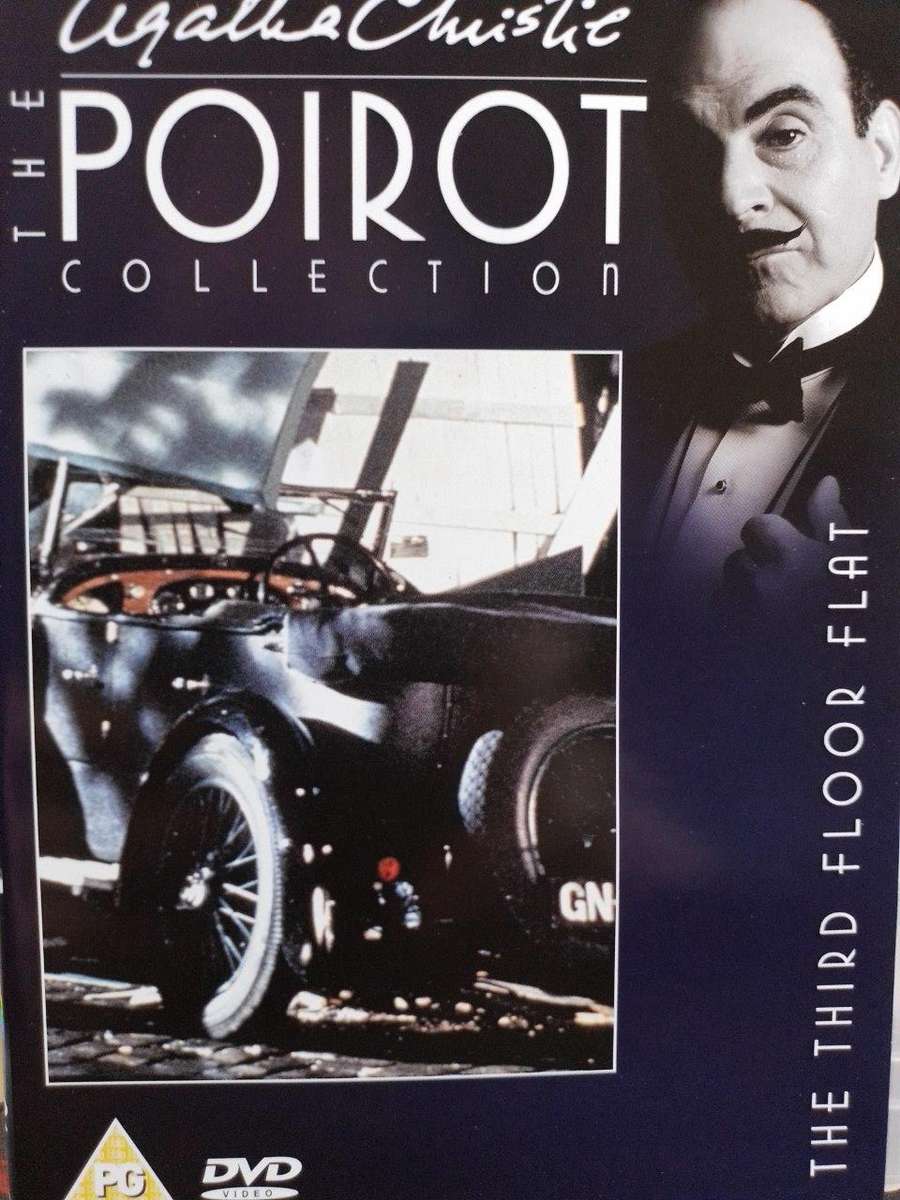 DVD - Poirot - No 35 - The Third Floor Flat - Agatha Christie