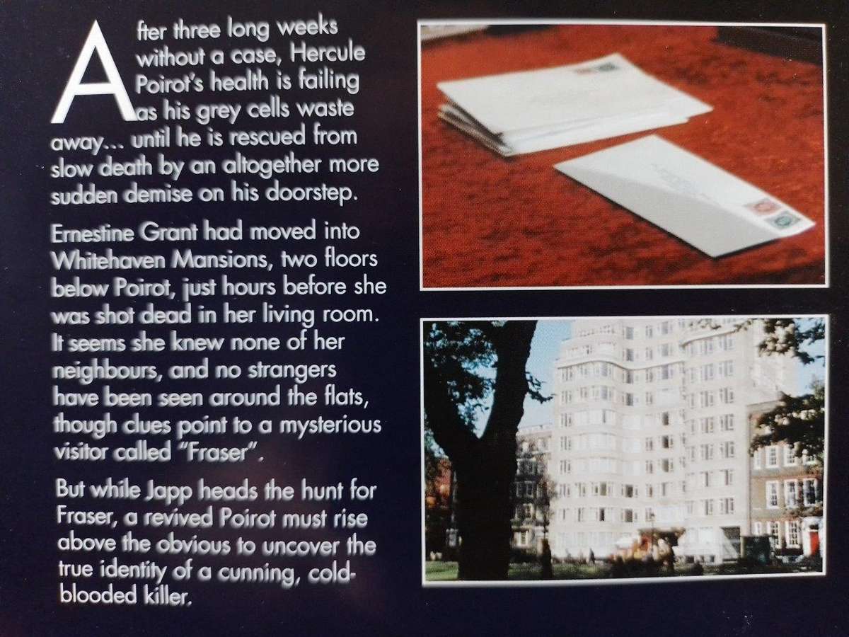 DVD - Poirot - No 35 - The Third Floor Flat - Agatha Christie