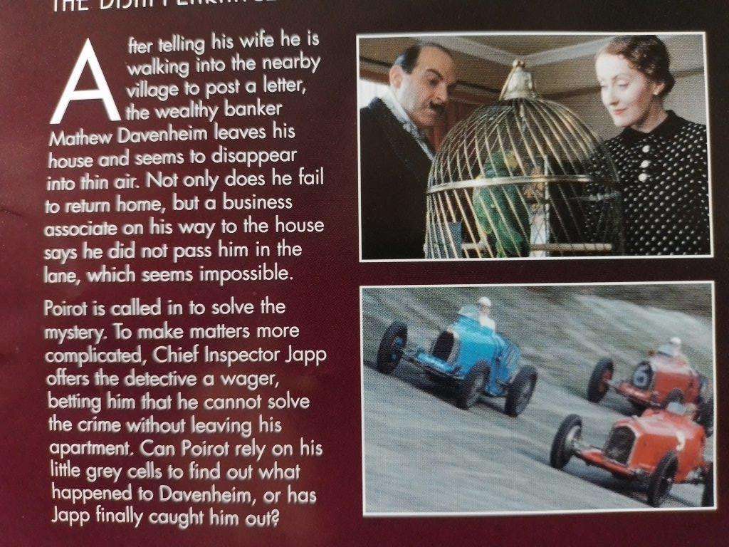 DVD - Poirot - No 37 - The Disappearence of Mr Davenheim - Agatha Christie