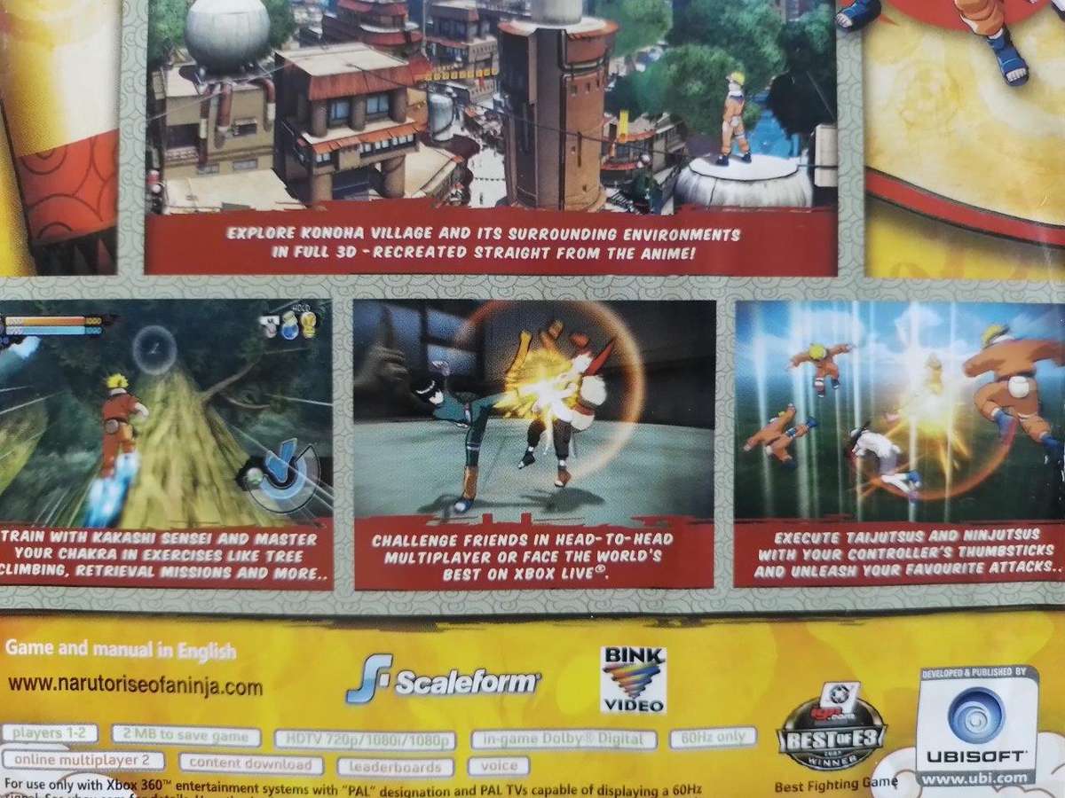 Xbox 360 - Naruto Rise Of A Ninja