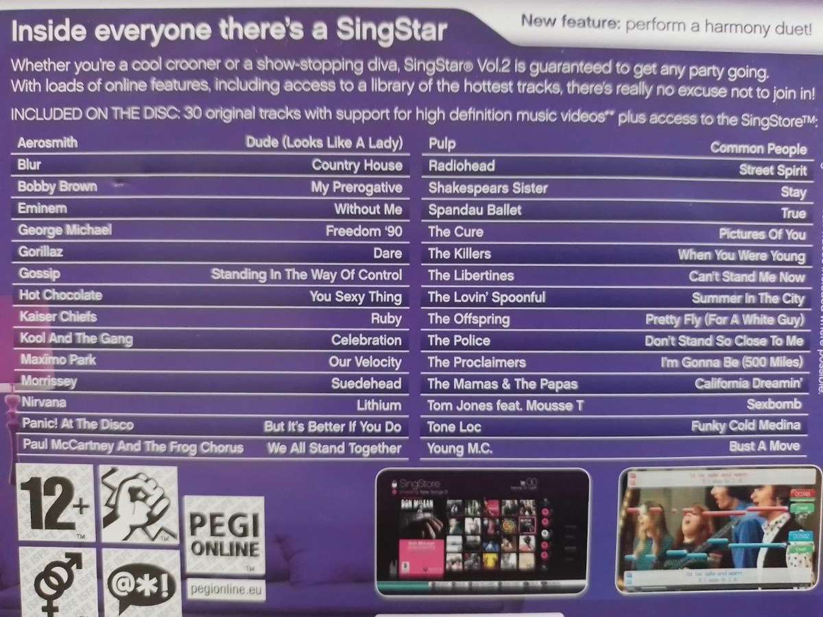 PS3 - Singstar Vol.2