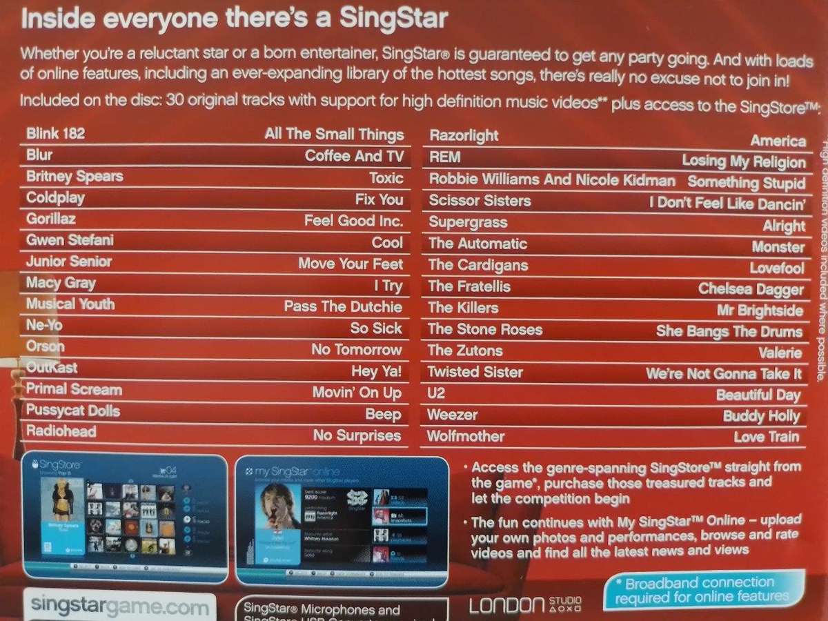 PS3 - Singstar