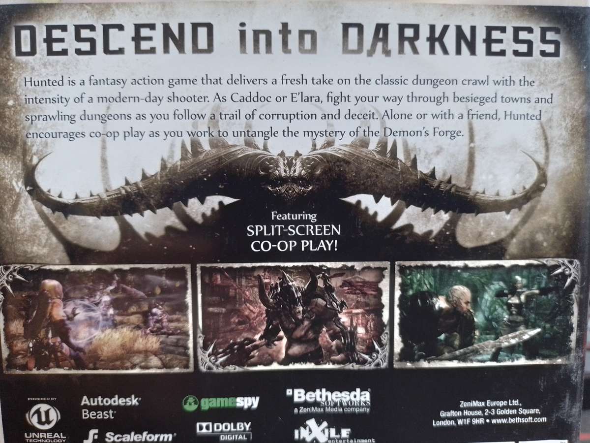 PS3 - Hunted The Demon's Forge