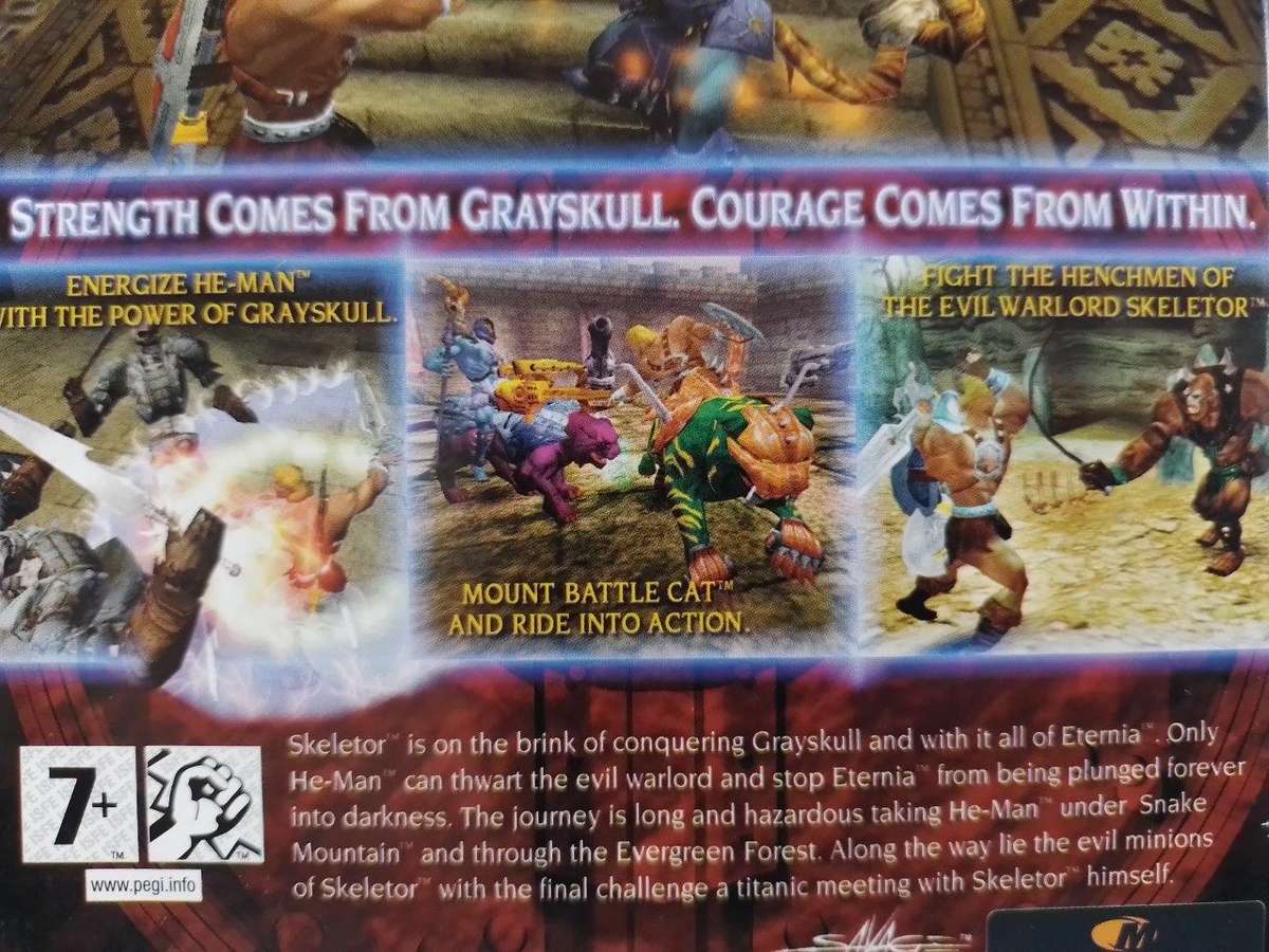 PS2 - Masters of the Universe He-Man Defender of Grayskull