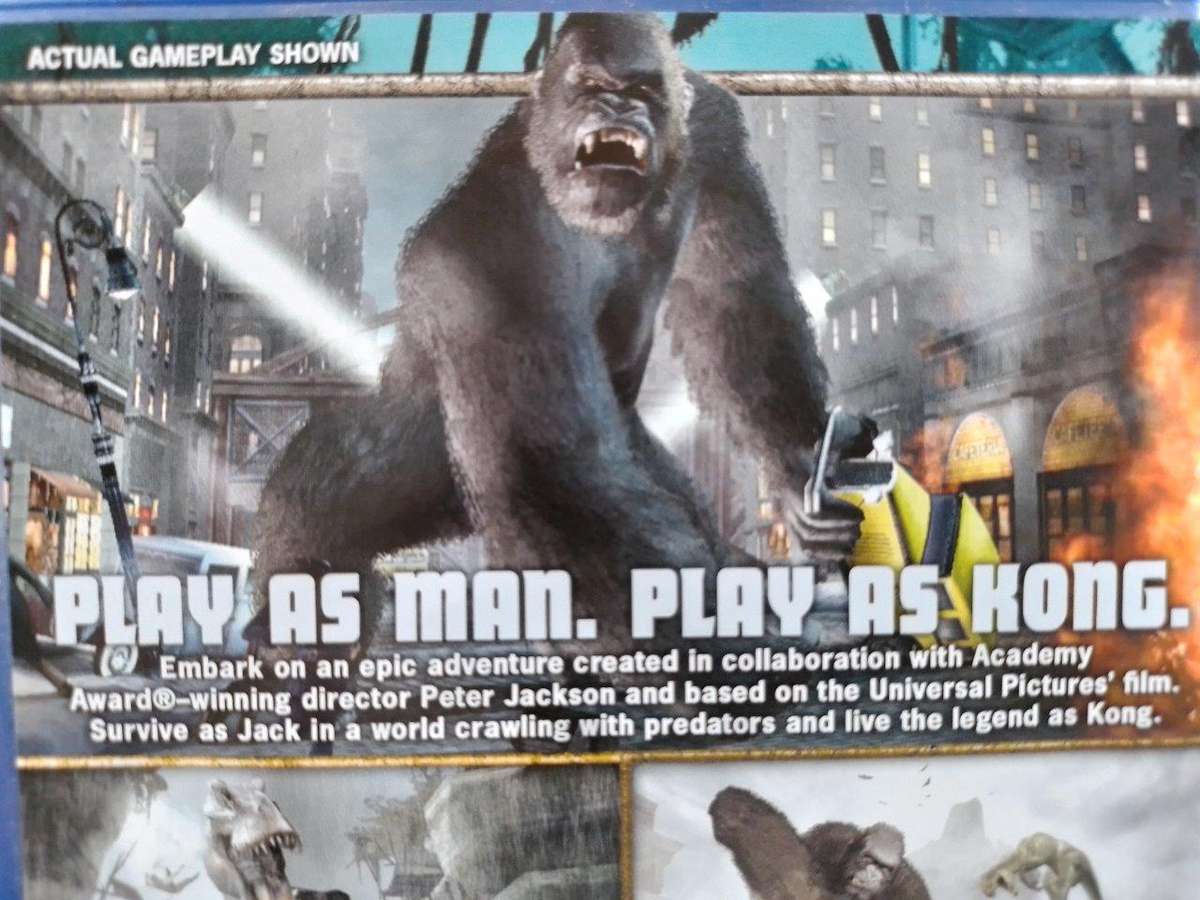 PS2 - Peter Jackson's King Kong The Official Game of The Movie