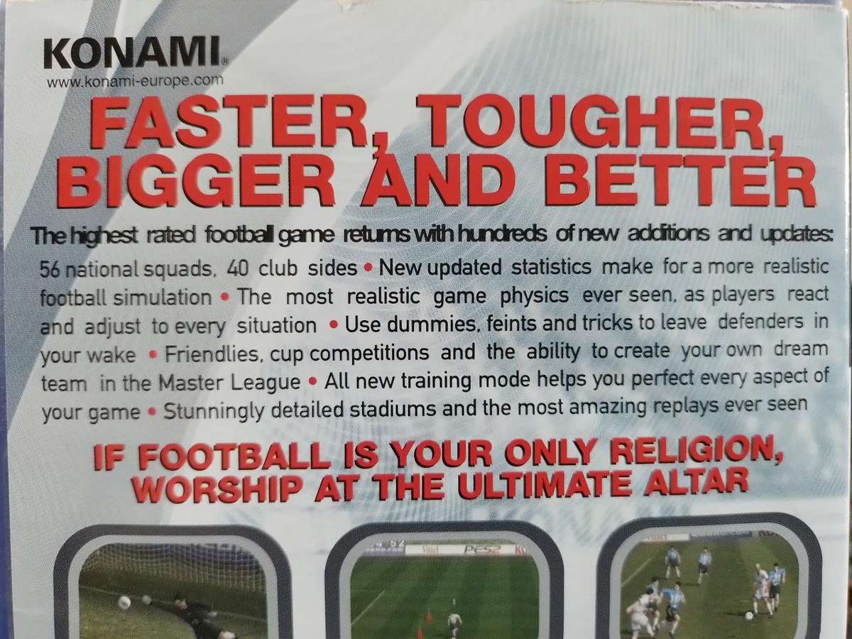 PS2 - Pro Evolution Soccer 2