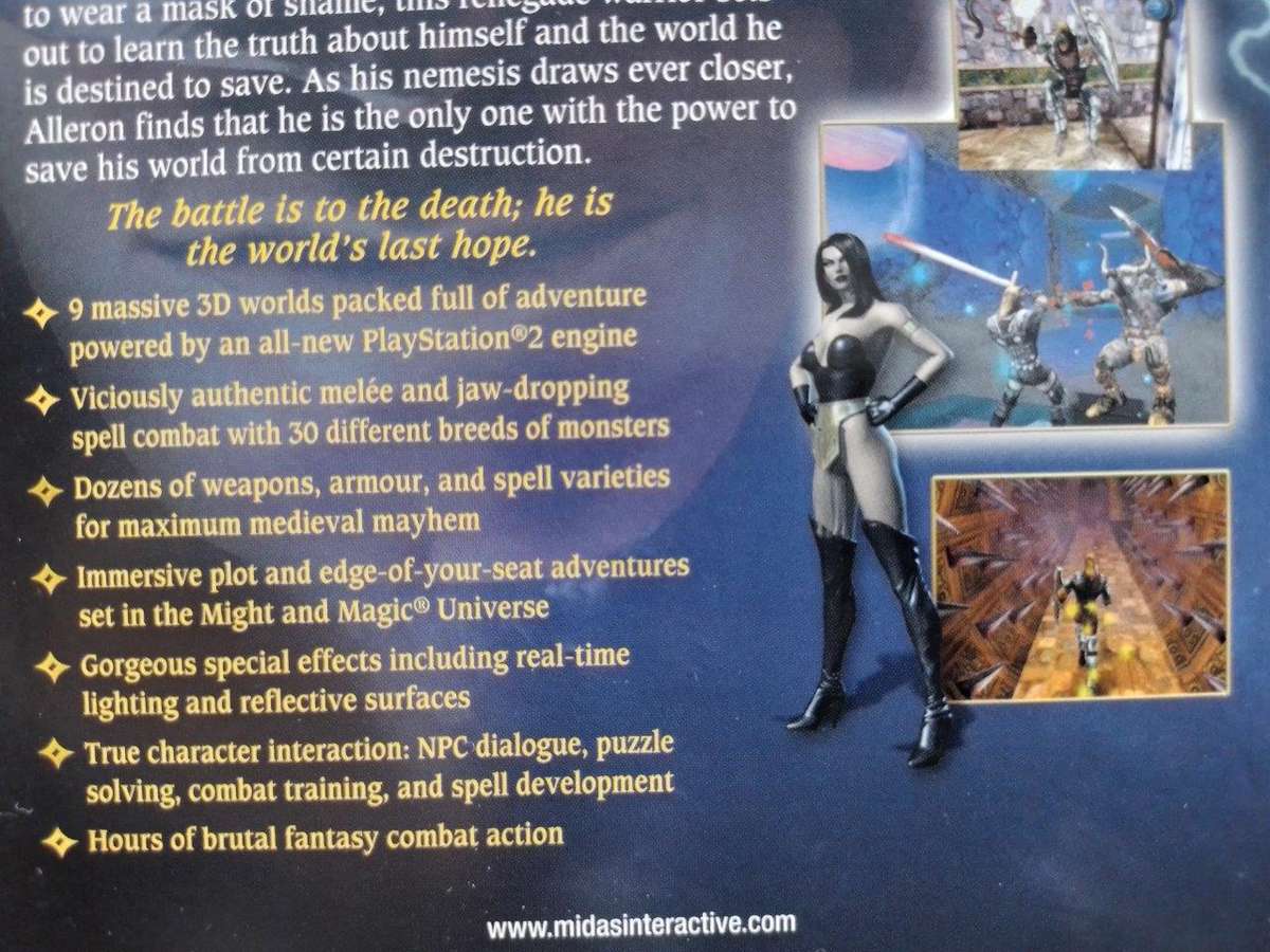 PS2 - Warriors of Might and Magic