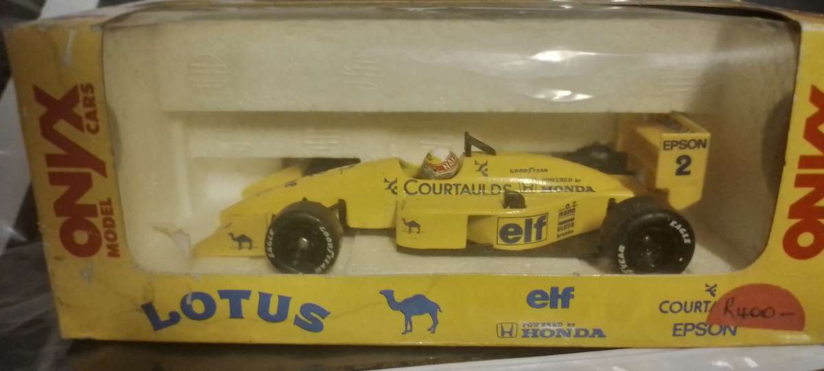 ONYX - Lotus 101 Satoru Nakajima No 2(F1 Formula one) Camel sponsor(NOS - New old Stock)