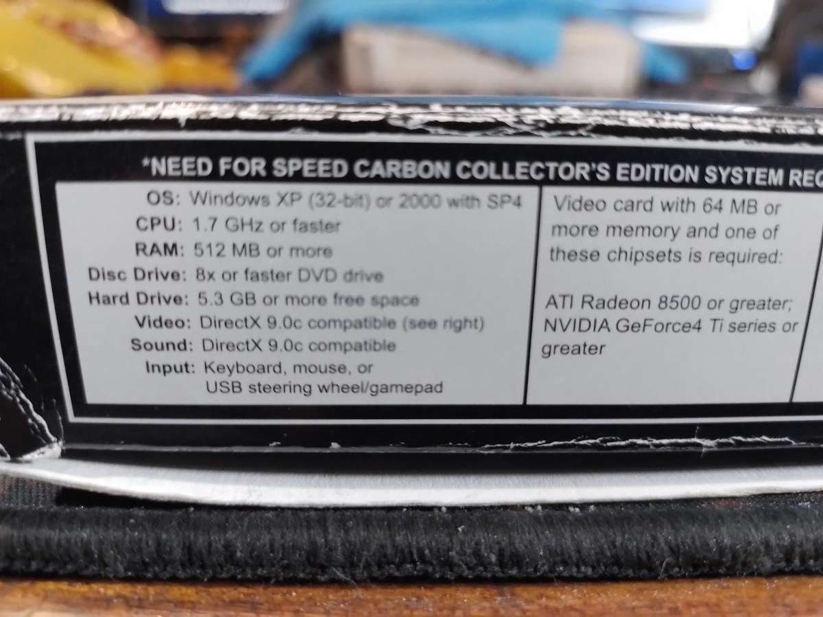 PC - Need for Speed Carbon Collectors Edition Boxed